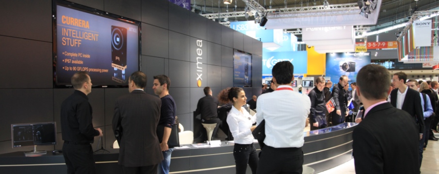 XIMEA cameras at VISION show 2012 Stuttgart